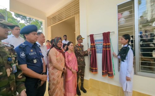 খাগড়াছড়ি নতুন কুঁড়ি স্কুলের অডিটোরিয়াম ভবন উদ্বোধন 