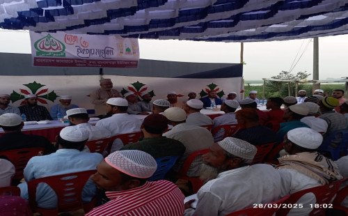 অষ্টগ্রামের বাঙ্গালপাড়ায় জামাতে ইসলামীর ইফতার ও দোয়া মাহফিল 