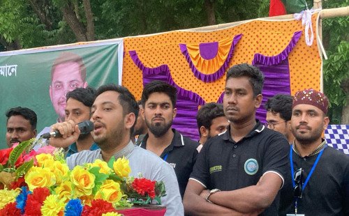 বাজিতপুরে এনসিপির ইফতার মাহফিলে আহনাফ সাঈদ খান: ফ্যাসিবাদবিরোধী আন্দোলনের প্রত্যয় 