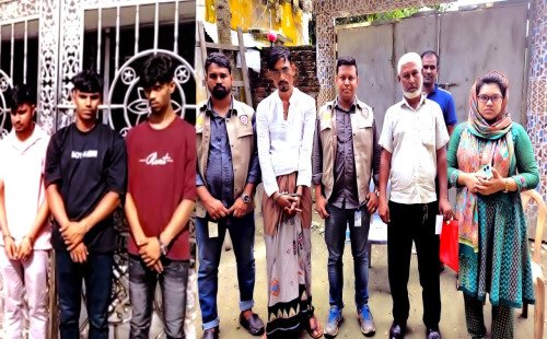 কটিয়াদীতে ভ্রাম্যমান আদালতে ১ লক্ষ টাকা জরিমানাসহ ৪ জনকে সাজা 