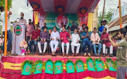 শার্শায় স্বেচ্ছাসেবক দলের প্রতিষ্ঠাবার্ষিকী উপলক্ষে বর্ণাঢ্য র‍্যালী ও আলোচনা সভা 