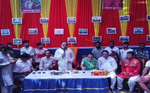 ভোররাত পর্যন্ত কুলিয়ারচরে বিভিন্ন পূজামণ্ডপে বিএনপির সাংগঠনিক সম্পাদক শরীফুল আলমের উপস্থিতি 