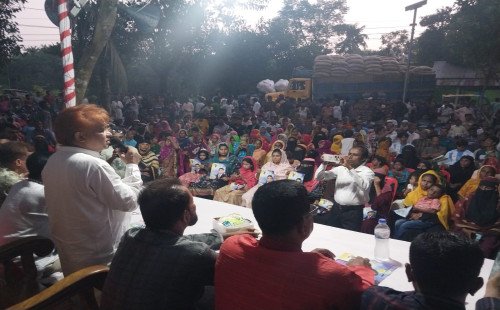 গফরগাঁওয়ে রাষ্ট্র কাঠামোর ৩১ দফার কর্মসূচি বাস্তবায়নে বিএনপির উঠান বৈঠক 