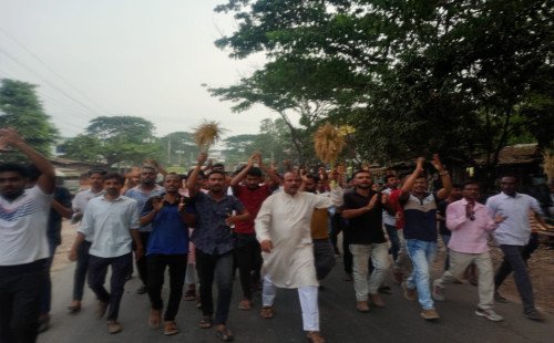 শার্শায় বর্ণাঢ্য র‍্যালিতে যুবদলের প্রতিষ্ঠাবার্ষিকী উদযাপন 